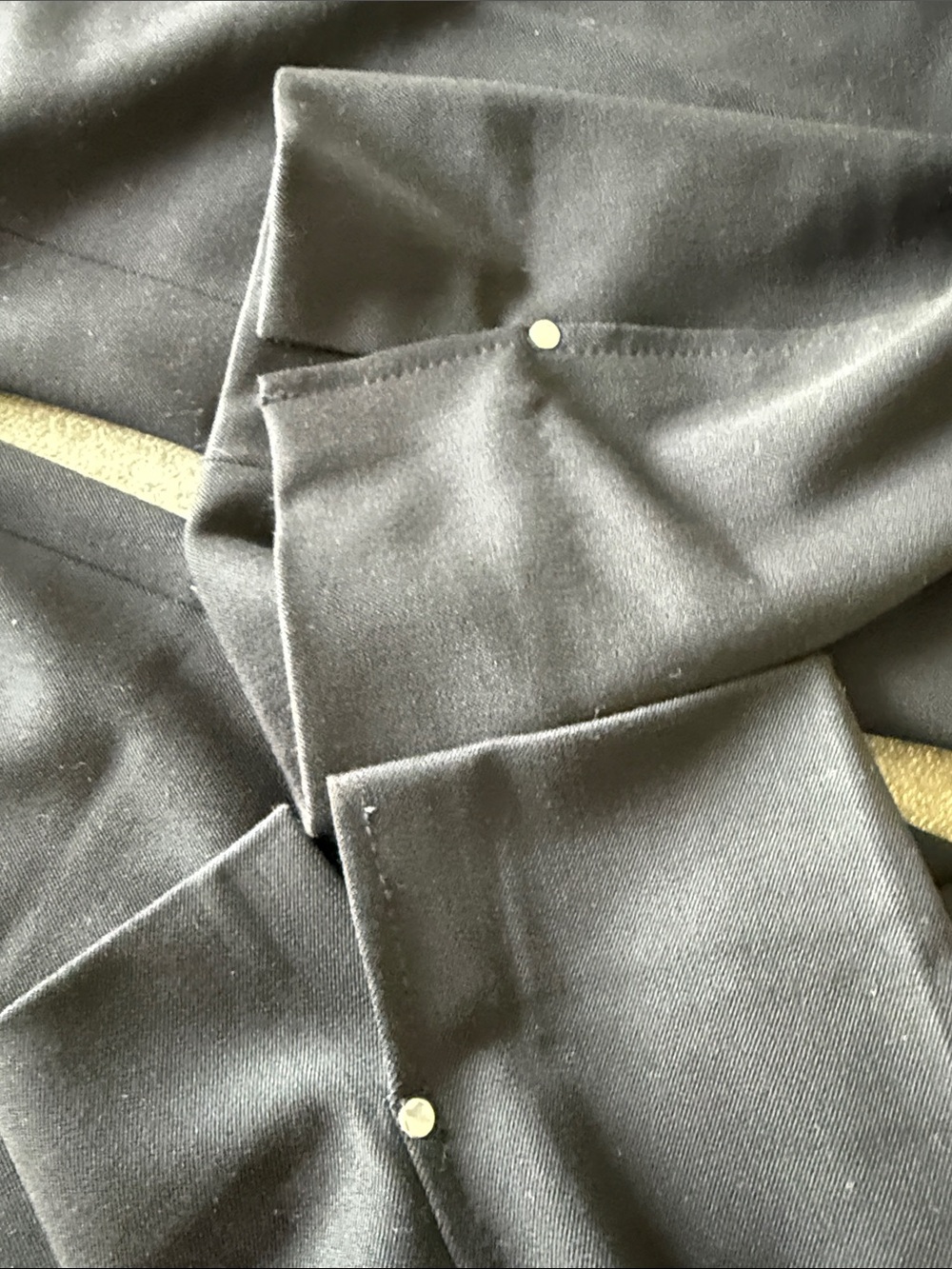 White House Black Market Black Straight Leg Pants - Picture 3 of 9